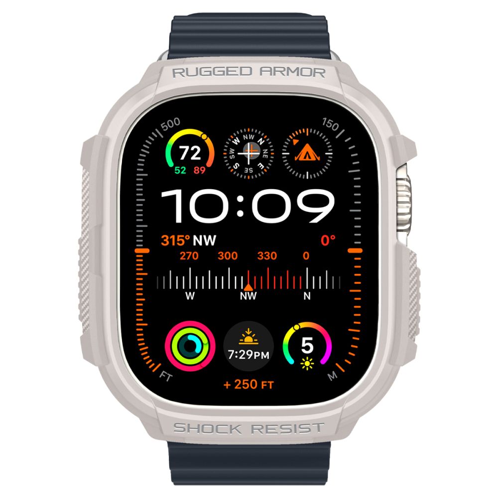 COQUE DE PROTECTION POUR APPLE WATCH ULTRA 49 MM SPIGEN RUGGED ARMOR DUNE BEIGE