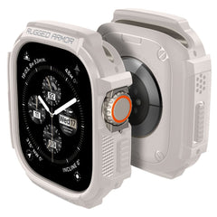 COQUE DE PROTECTION POUR APPLE WATCH ULTRA 49 MM SPIGEN RUGGED ARMOR DUNE BEIGE