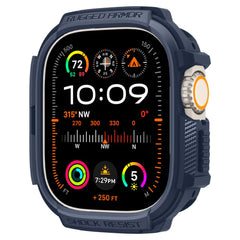 COQUE DE PROTECTION POUR APPLE WATCH ULTRA 49 MM SPIGEN RUGGED ARMOR BLEU MARINE