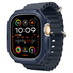 COQUE DE PROTECTION POUR APPLE WATCH ULTRA 49 MM SPIGEN RUGGED ARMOR BLEU MARINE