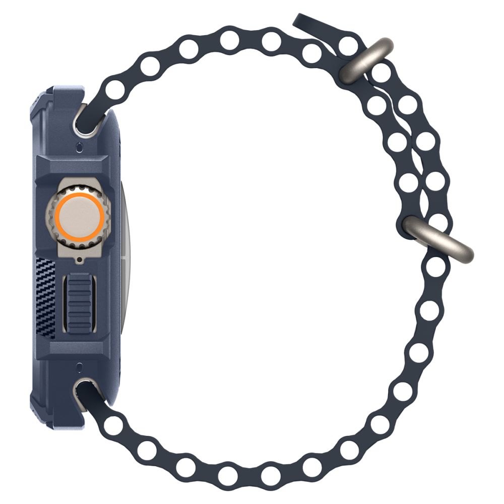 COQUE DE PROTECTION POUR APPLE WATCH ULTRA 49 MM SPIGEN RUGGED ARMOR BLEU MARINE