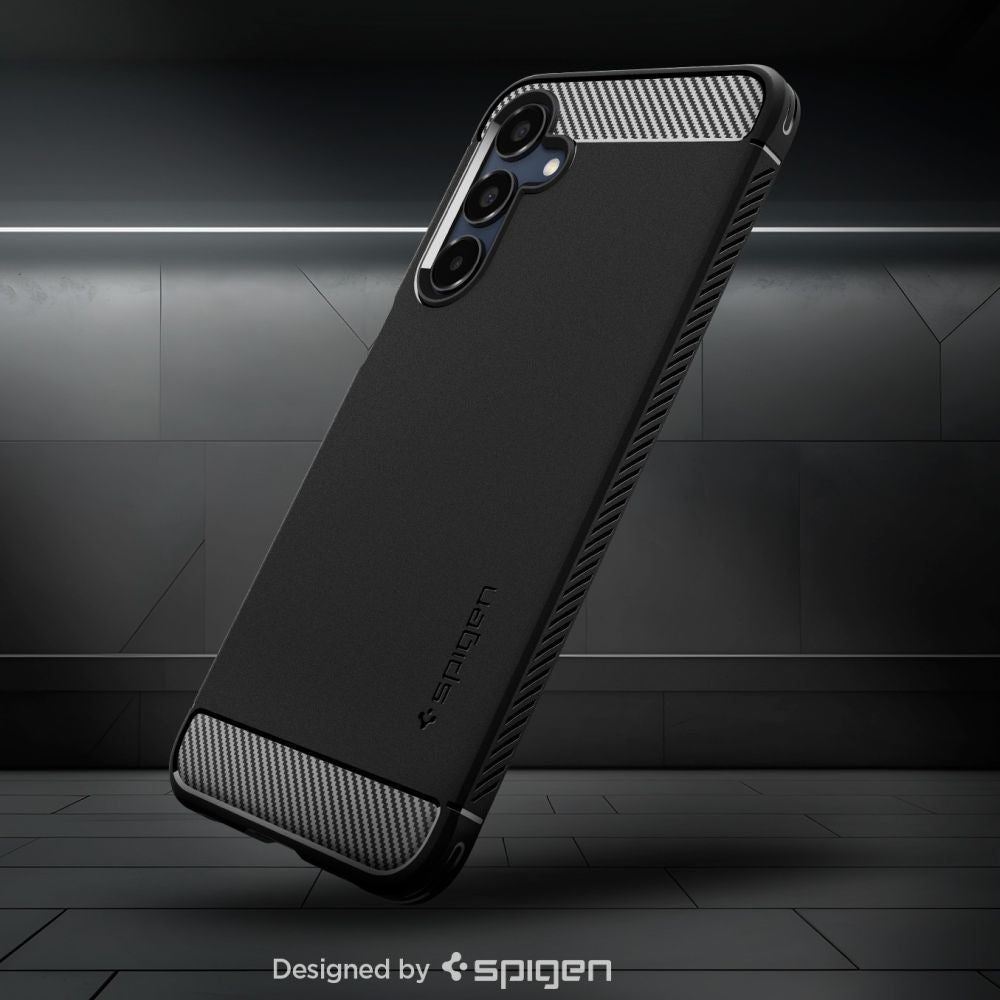 COQUE SPIGEN RUGGED ARMOR GALAXY A16 4G / 5G NOIR MATTE
