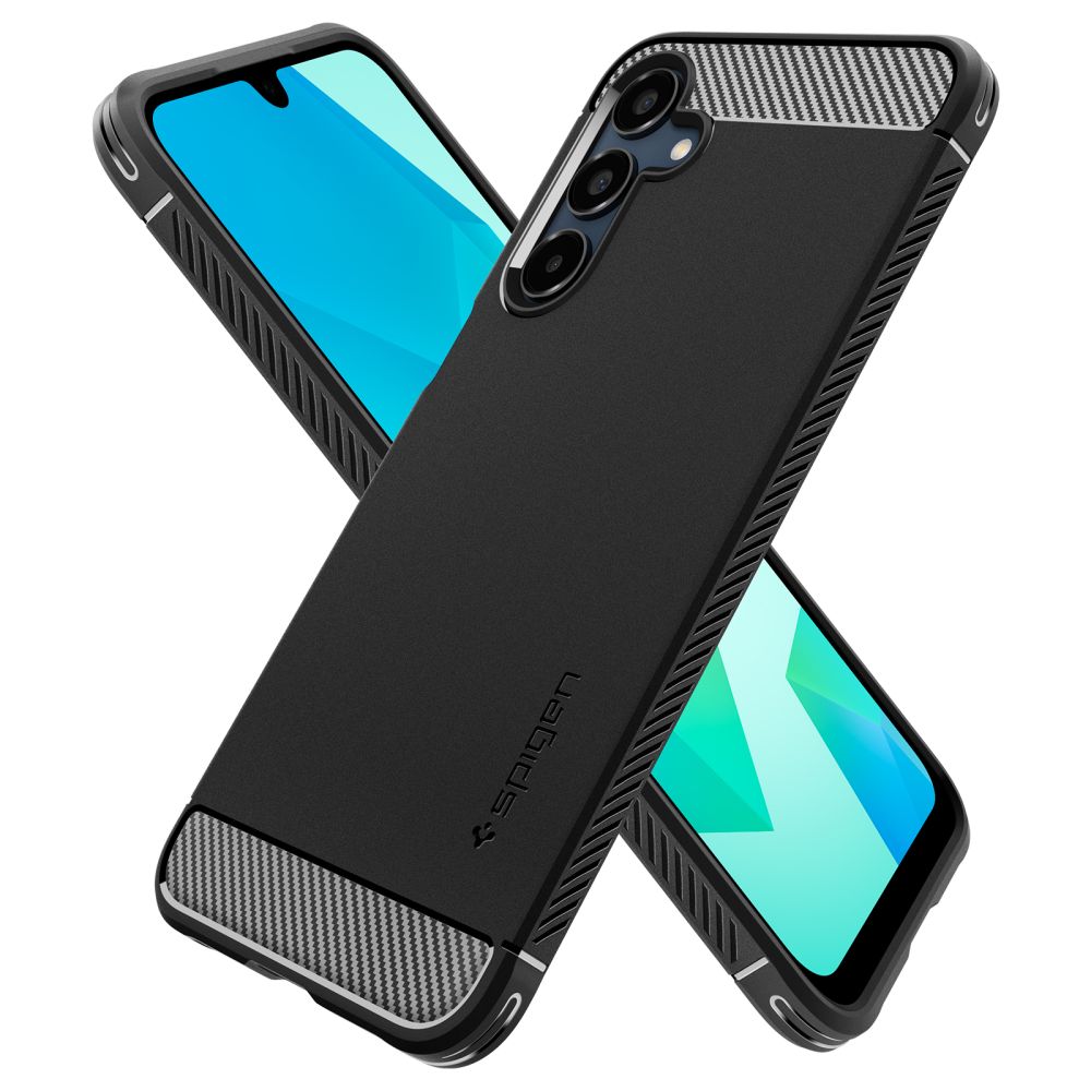 COQUE SPIGEN RUGGED ARMOR GALAXY A16 4G / 5G NOIR MATTE