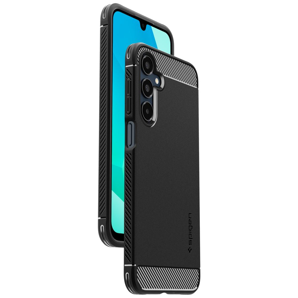 COQUE SPIGEN RUGGED ARMOR GALAXY A16 4G / 5G NOIR MATTE