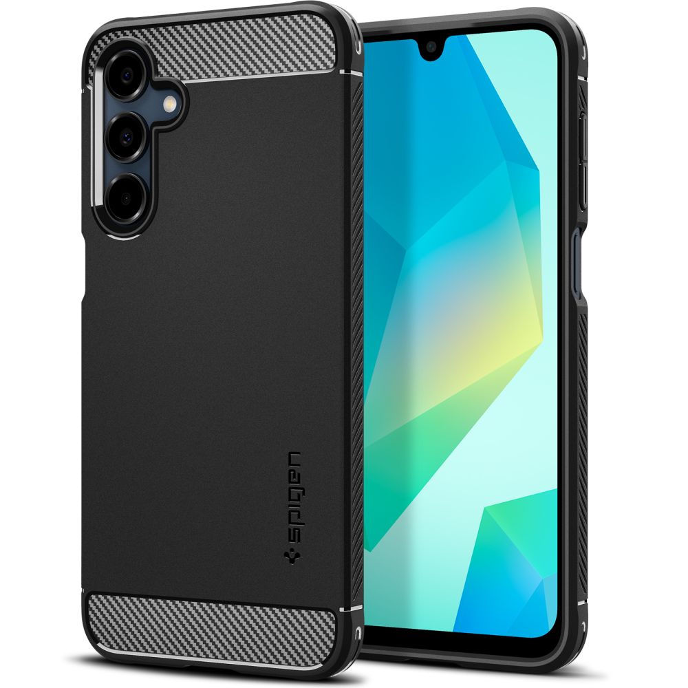 COQUE SPIGEN RUGGED ARMOR GALAXY A16 4G / 5G NOIR MATTE