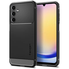 COQUE SPIGEN RUGGED ARMOR GALAXY A25 5G NOIR MATTE