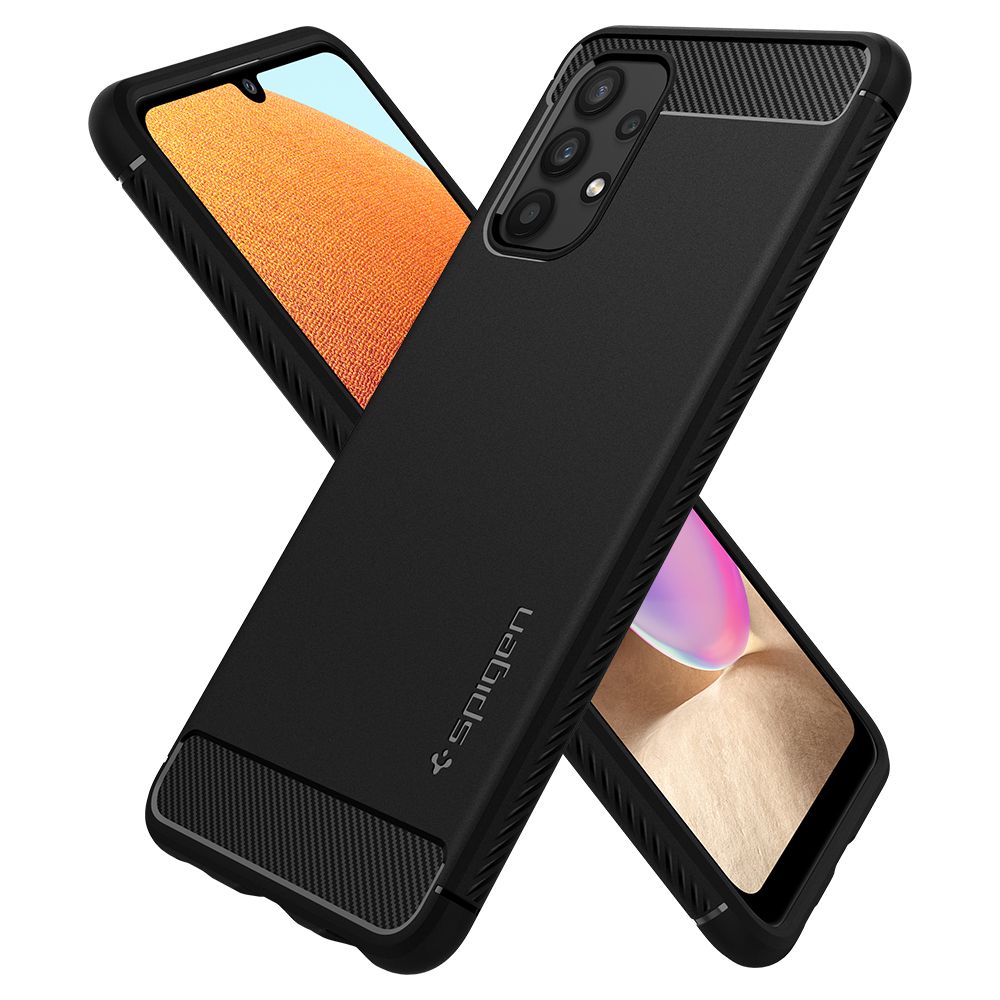 COQUE SPIGEN RUGGED ARMOR GALAXY A52 LTE/5G NOIR MATTE