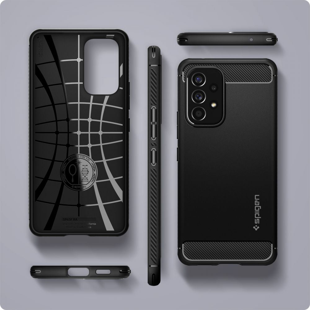 COQUE SPIGEN RUGGED ARMOR GALAXY A53 5G NOIR MATTE