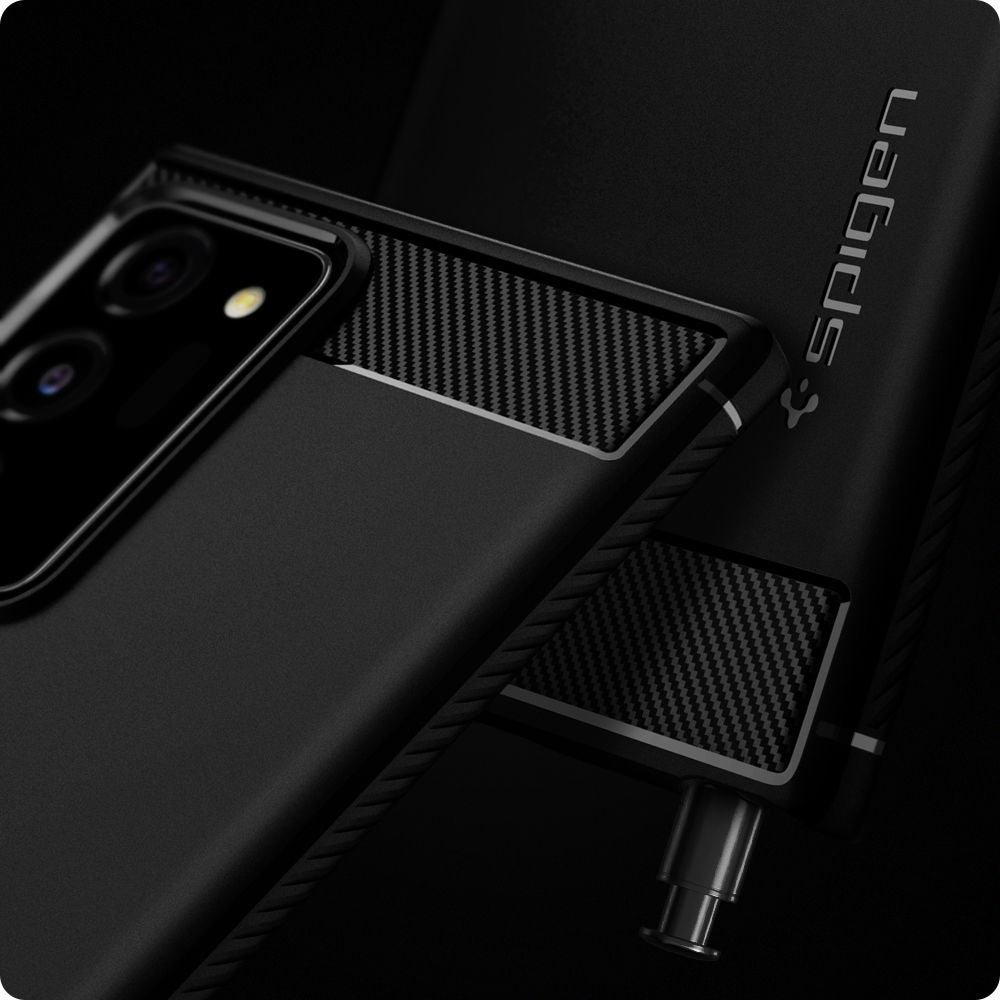 COQUE SPIGEN RUGGED ARMOR GALAXY NOTE 20 ULTRA NOIR MATTE