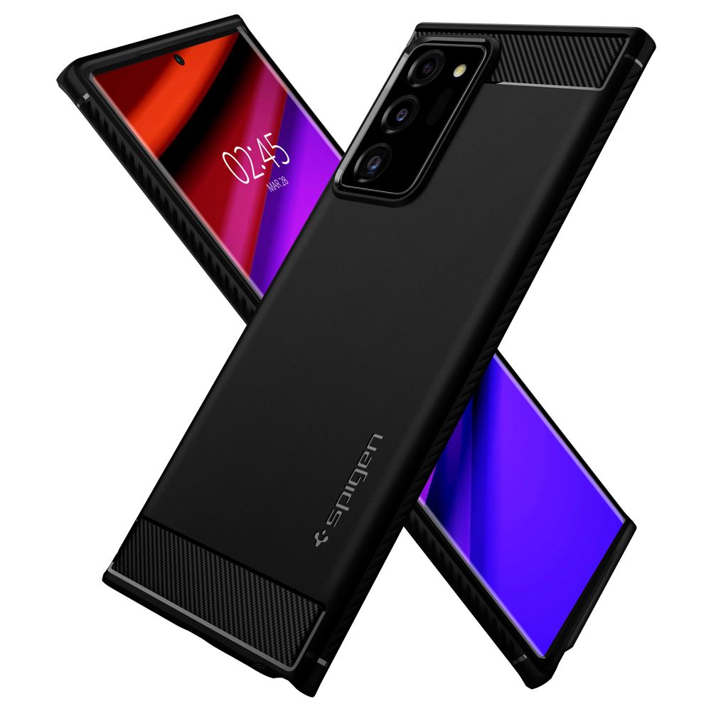 COQUE SPIGEN RUGGED ARMOR GALAXY NOTE 20 ULTRA NOIR MATTE
