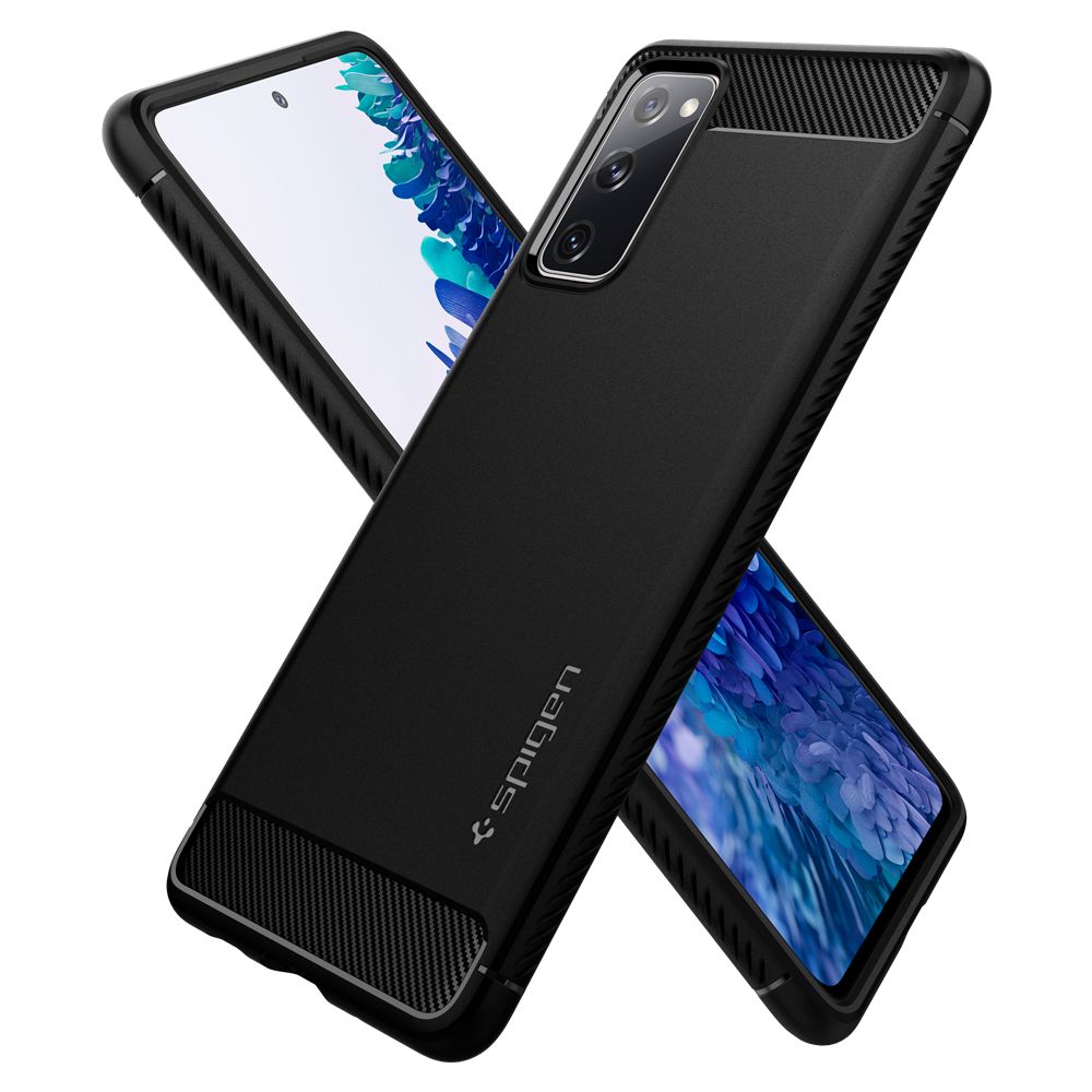 COQUE SPIGEN RUGGED ARMOR GALAXY S20 FE NOIR MATTE