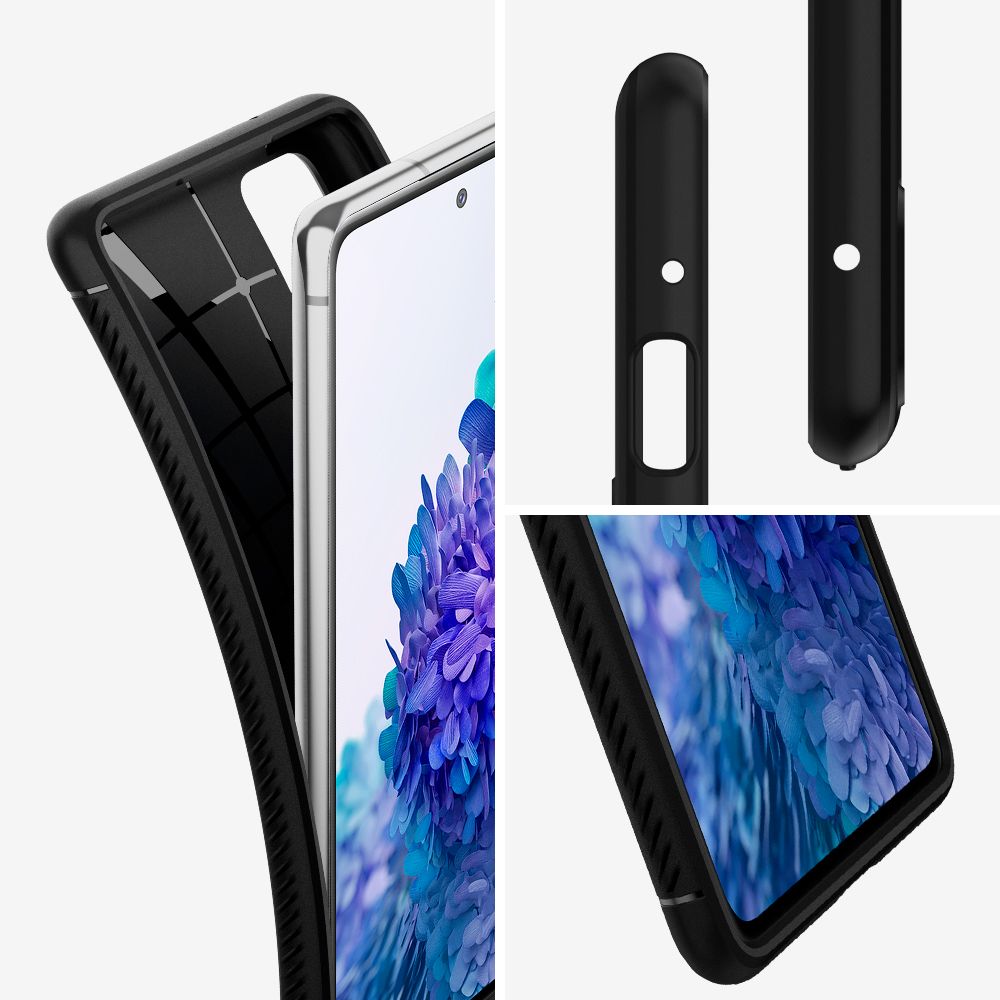 COQUE SPIGEN RUGGED ARMOR GALAXY S20 FE NOIR MATTE
