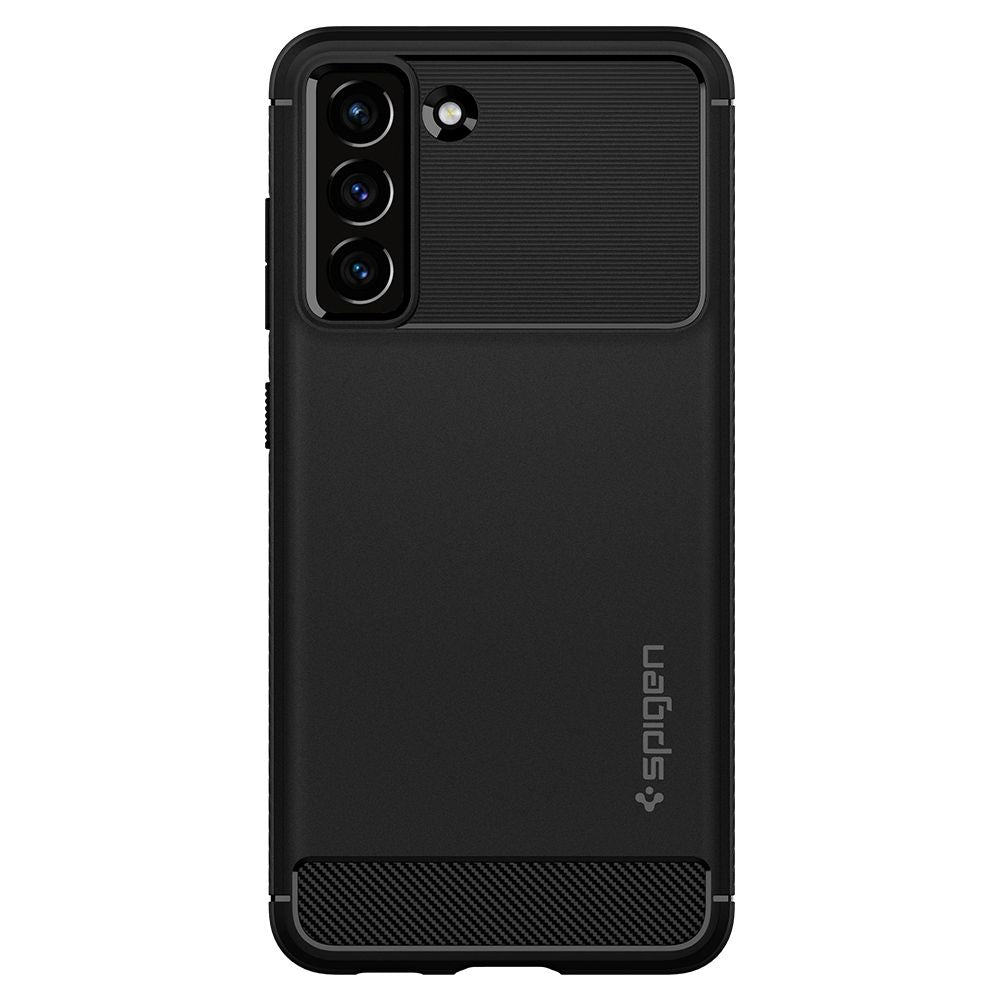 COQUE SPIGEN RUGGED ARMOR GALAXY S21 FE NOIR MATTE