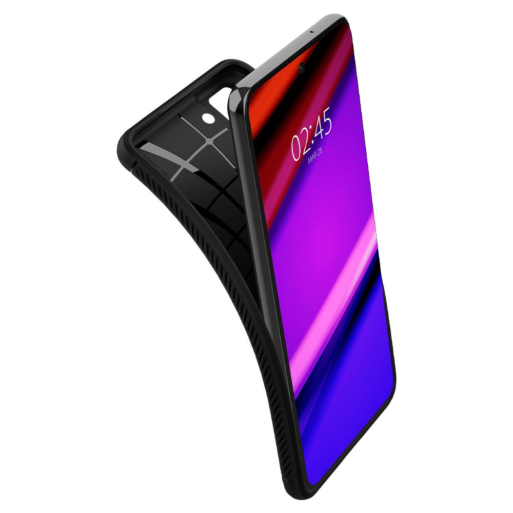COQUE SPIGEN RUGGED ARMOR GALAXY S21 FE NOIR MATTE