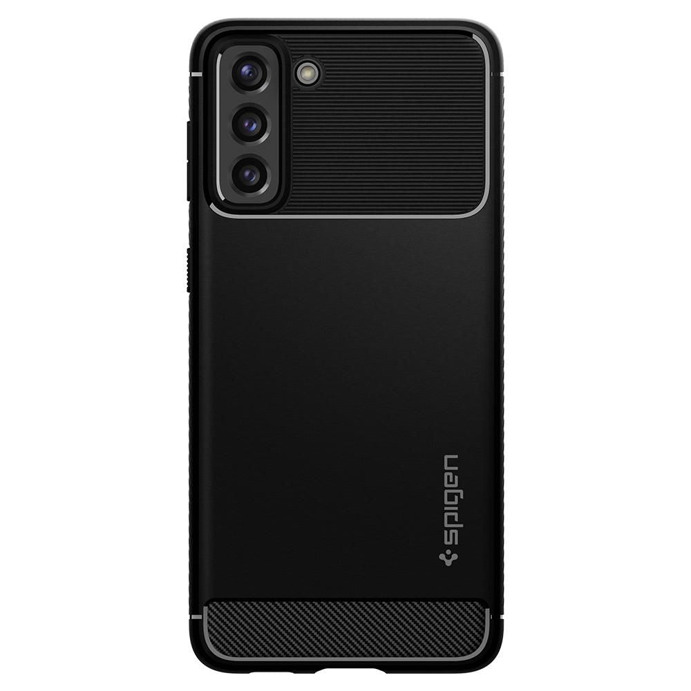 COQUE SPIGEN RUGGED ARMOR GALAXY S21 NOIR MATTE