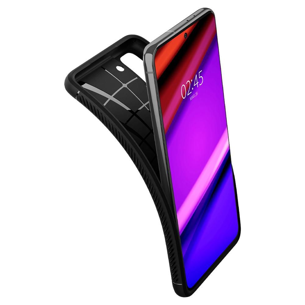COQUE SPIGEN RUGGED ARMOR GALAXY S21 NOIR MATTE