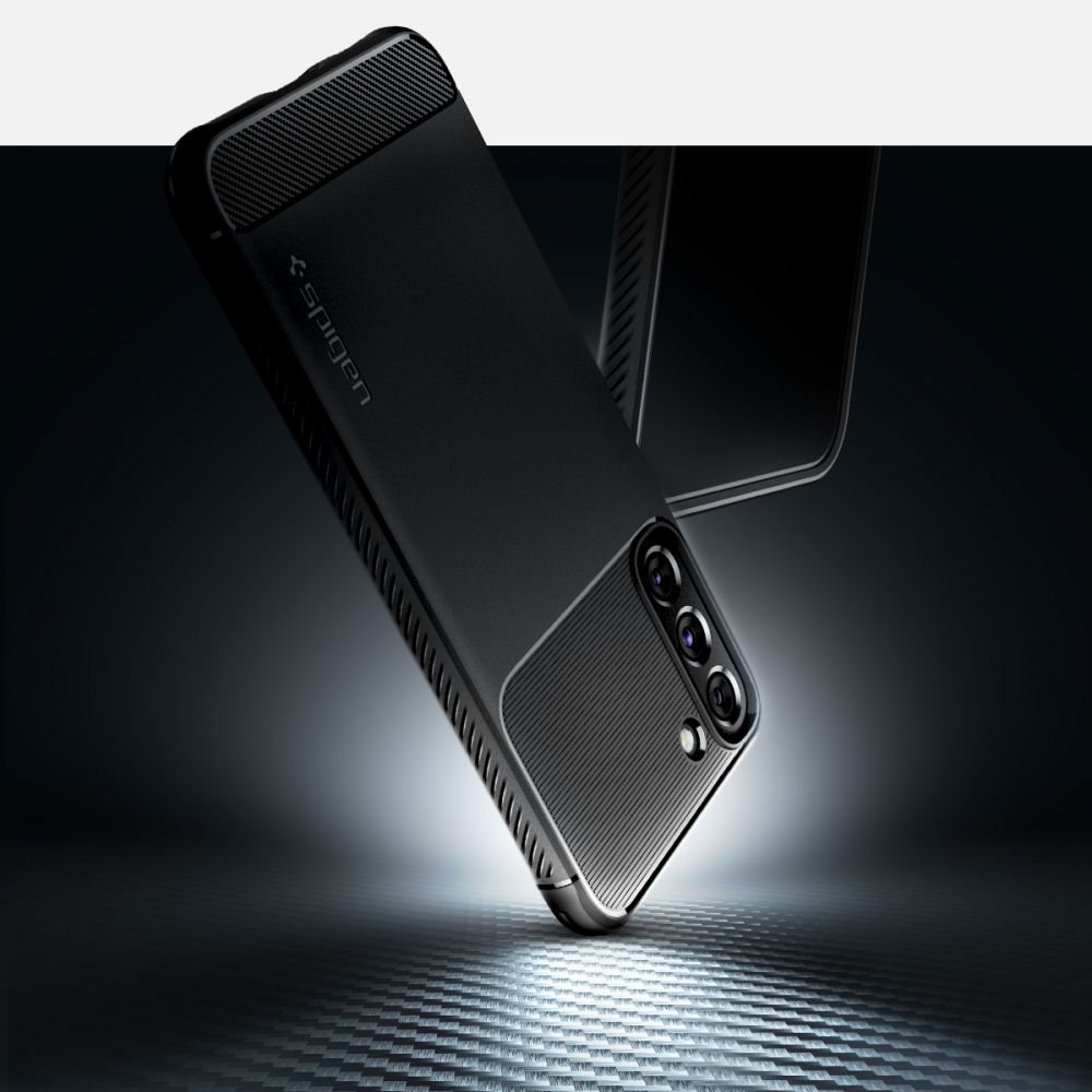 COQUE SPIGEN RUGGED ARMOR GALAXY S22 NOIR MATTE