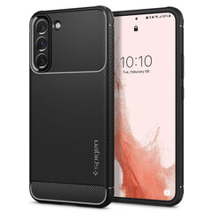 COQUE SPIGEN RUGGED ARMOR GALAXY S22 NOIR MATTE