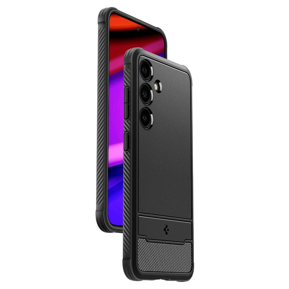 COQUE SPIGEN RUGGED ARMOR GALAXY S24+ PLUS NOIR MATTE
