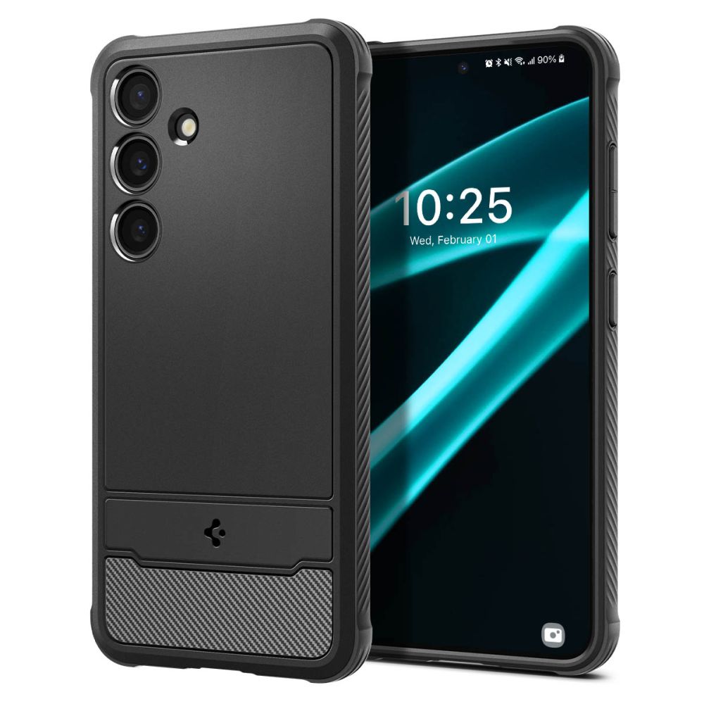 COQUE SPIGEN RUGGED ARMOR GALAXY S24+ PLUS NOIR MATTE