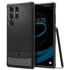 COQUE SPIGEN RUGGED ARMOR GALAXY S24 ULTRA NOIR MATTE