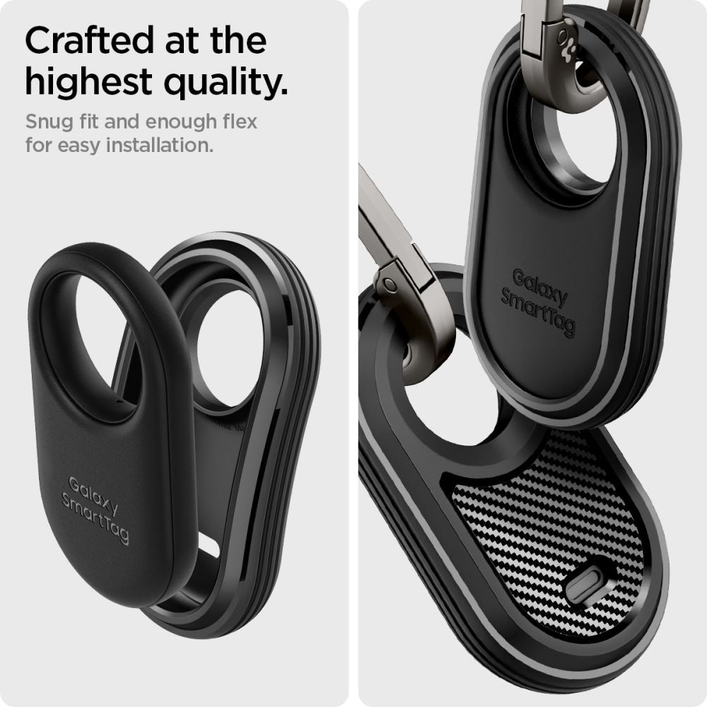 COQUE SPIGEN RUGGED ARMOR GALAXY SMARTTAG 2 NOIR MATTE