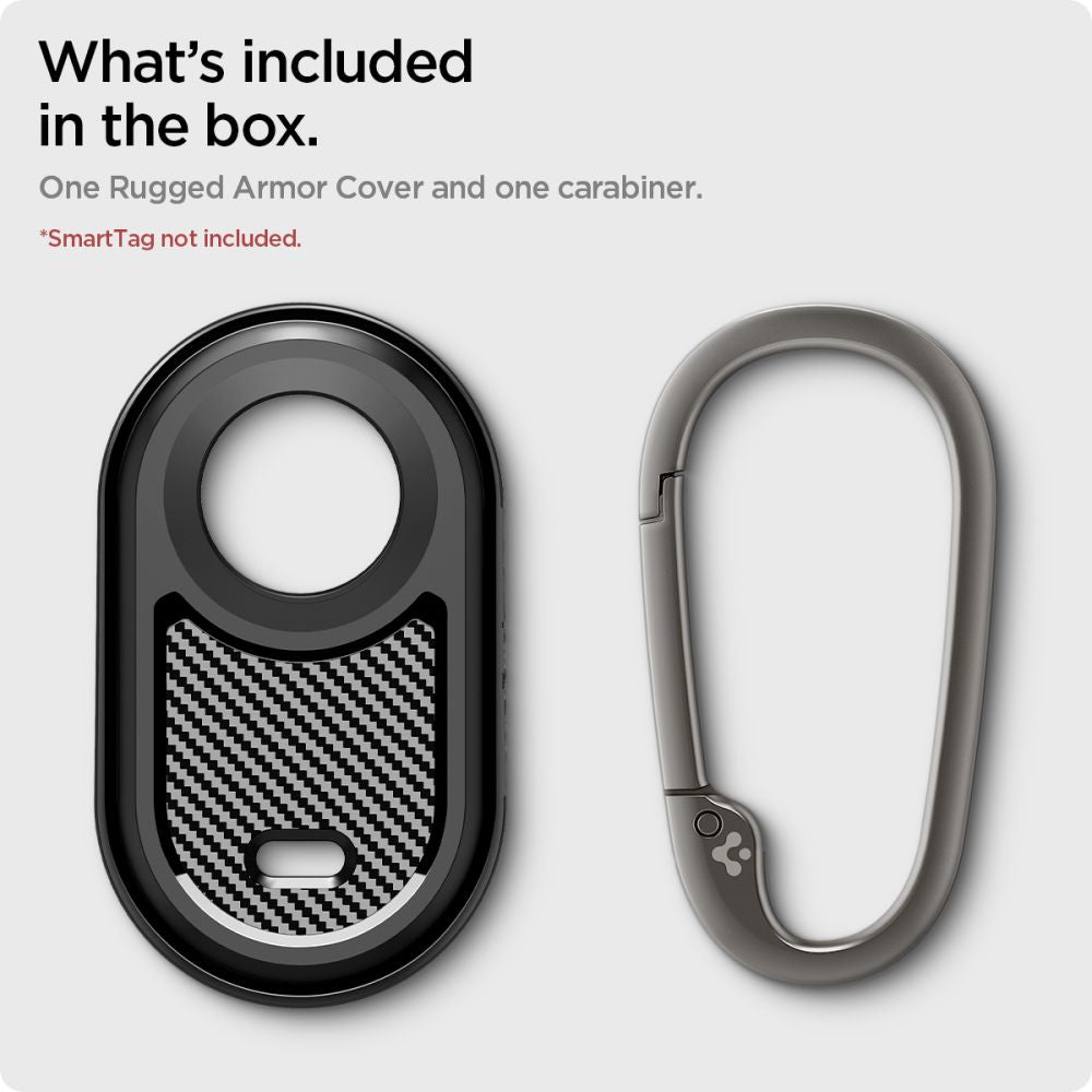 COQUE SPIGEN RUGGED ARMOR GALAXY SMARTTAG 2 NOIR MATTE