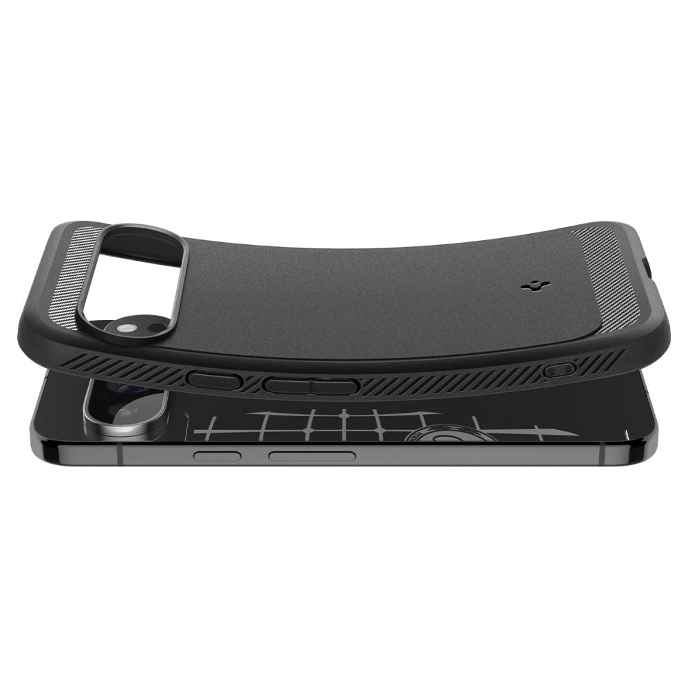 COQUE POUR GOOGLE PIXEL 9 PRO XL SPIGEN RUGGED ARMOR NOIR MATTE