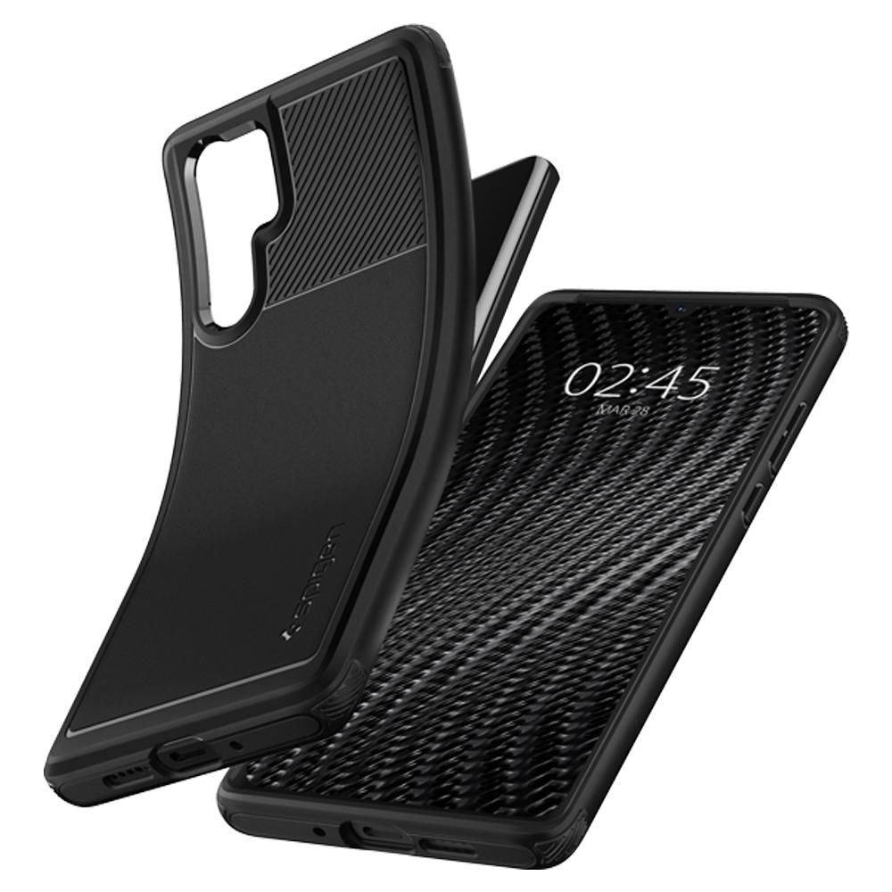 COQUE SPIGEN RUGGED ARMOR HUAWEI P30 PRO NOIRE