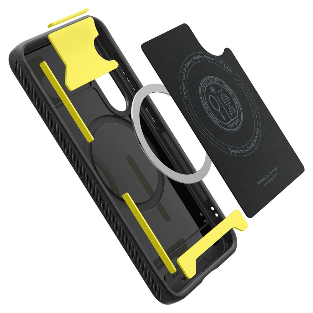 COQUE SPIGEN RUGGED ARMOR MAG MAGSAFE GALAXY S25 NOIR MAT
