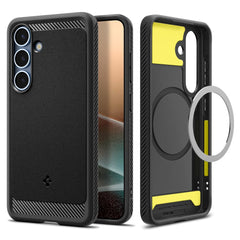COQUE SPIGEN RUGGED ARMOR MAG MAGSAFE GALAXY S25+ PLUS NOIR MAT