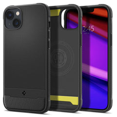 COQUE SPIGEN RUGGED ARMOR MAG MAGSAFE IPHONE 14 NOIR MAT