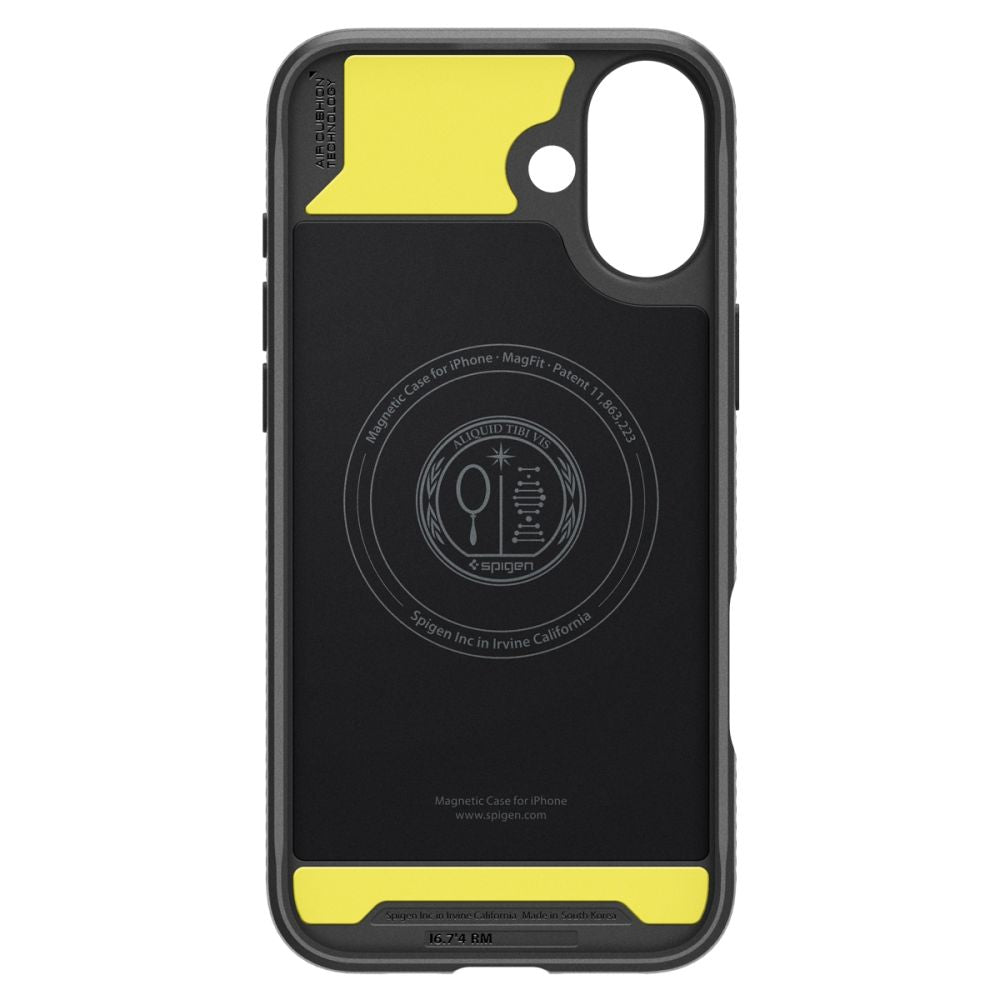 COQUE SPIGEN RUGGED ARMOR MAG MAGSAFE IPHONE 16 NOIR MAT