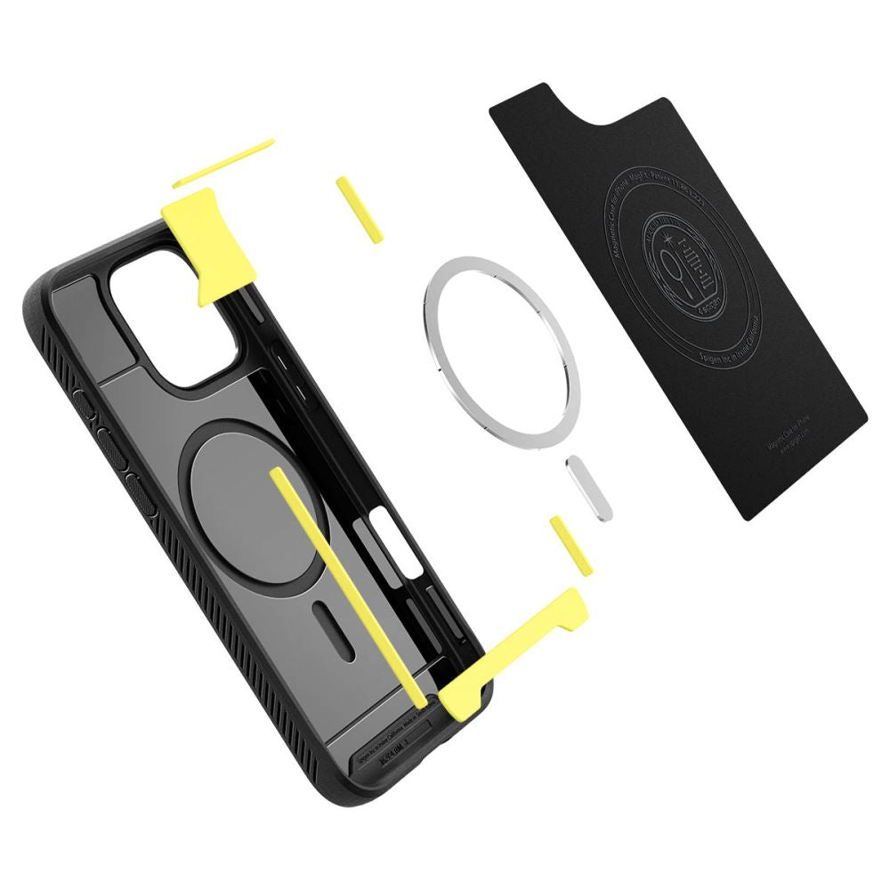 COQUE SPIGEN RUGGED ARMOR MAG MAGSAFE IPHONE 16 PRO MAX NOIR MAT