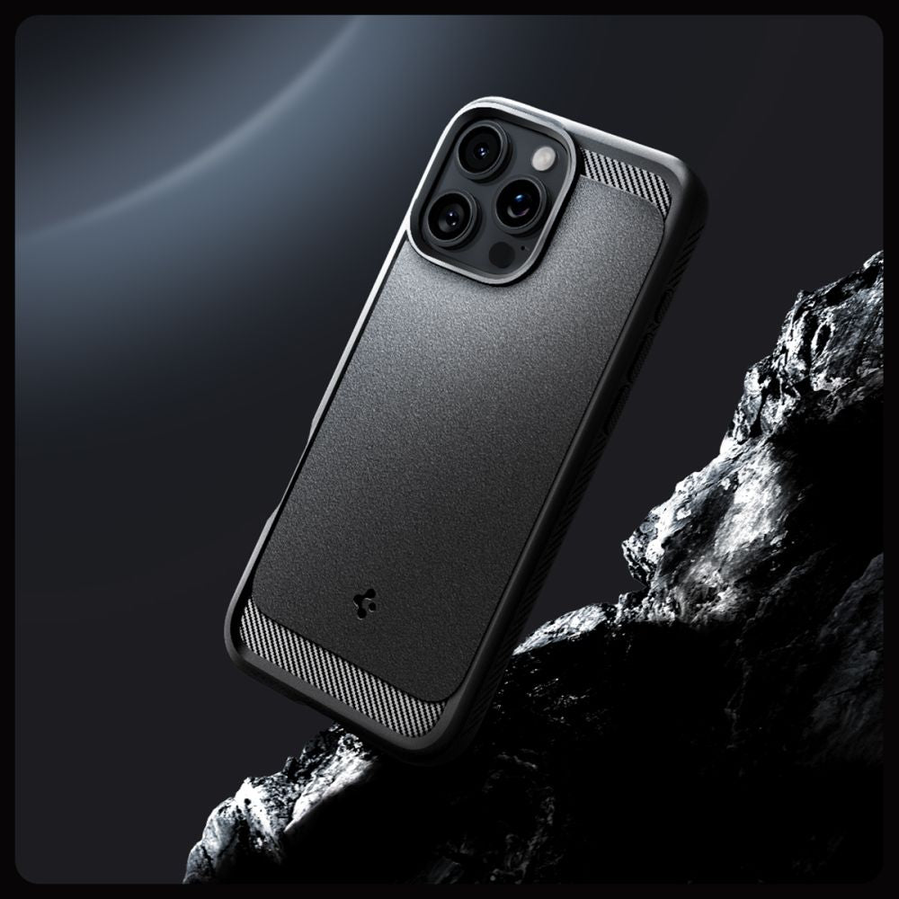 COQUE SPIGEN RUGGED ARMOR MAG MAGSAFE IPHONE 16 PRO MAX NOIR MAT