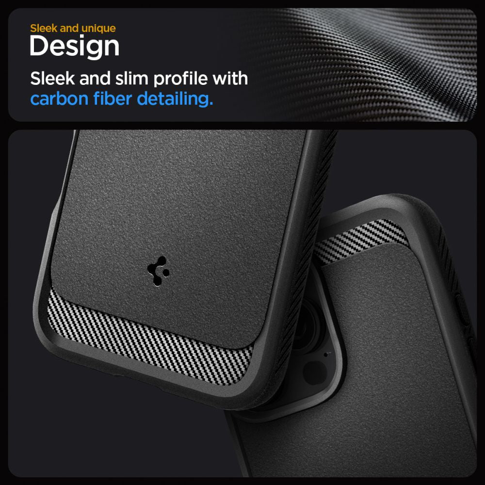 COQUE SPIGEN RUGGED ARMOR MAG MAGSAFE IPHONE 16 PRO MAX NOIR MAT