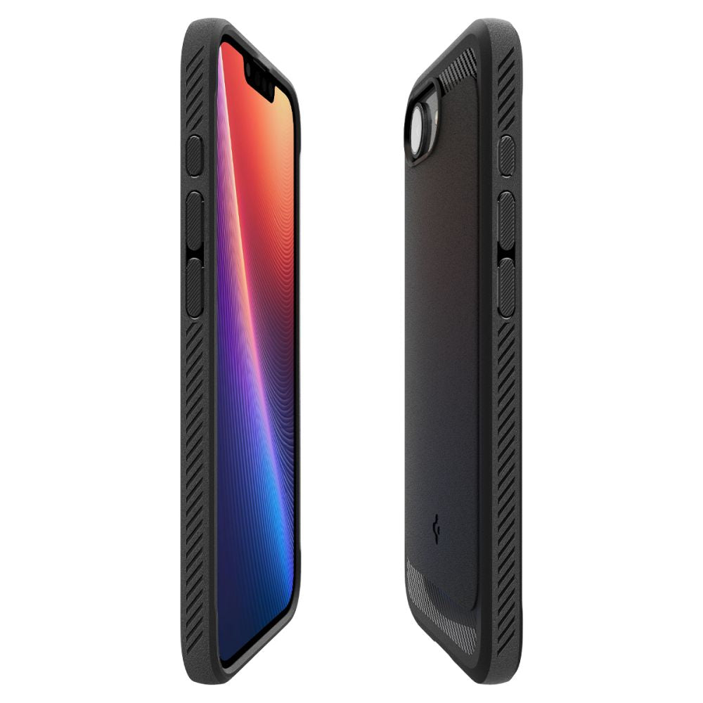 COQUE SPIGEN RUGGED ARMOR MAG MAGSAFE IPHONE 16E NOIR MAT