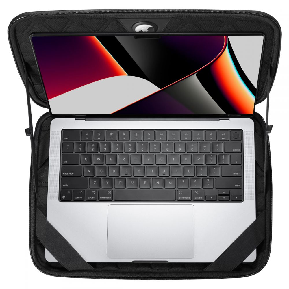 Housse SPIGEN RUGGED ARMOR POUCH "PRO" pour ordinateur portable 13-14 noir