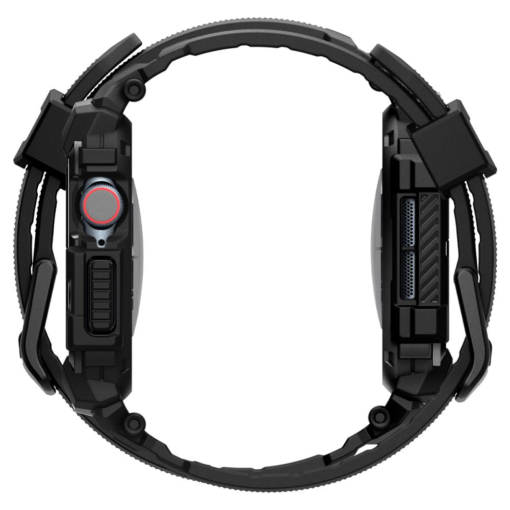 COQUE SPIGEN RUGGED ARMOR "PRO" APPLE WATCH 10 (42 MM) NOIR MATTE