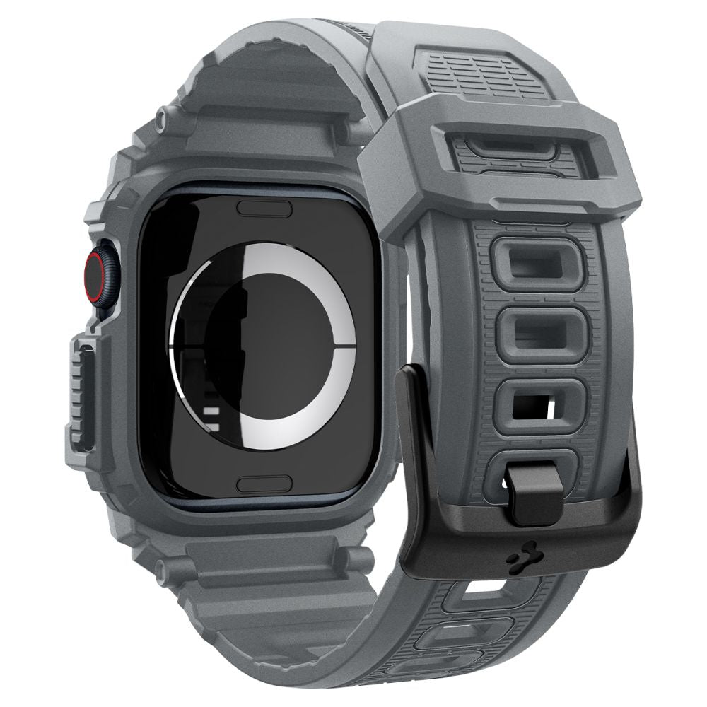 COQUE SPIGEN RUGGED ARMOR "PRO" POUR APPLE WATCH 10 (46 MM) GRIS FONCÉ
