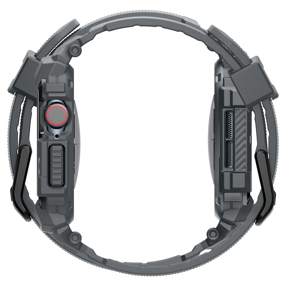COQUE SPIGEN RUGGED ARMOR "PRO" POUR APPLE WATCH 10 (46 MM) GRIS FONCÉ