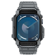 COQUE SPIGEN RUGGED ARMOR "PRO" POUR APPLE WATCH 10 (46 MM) GRIS FONCÉ