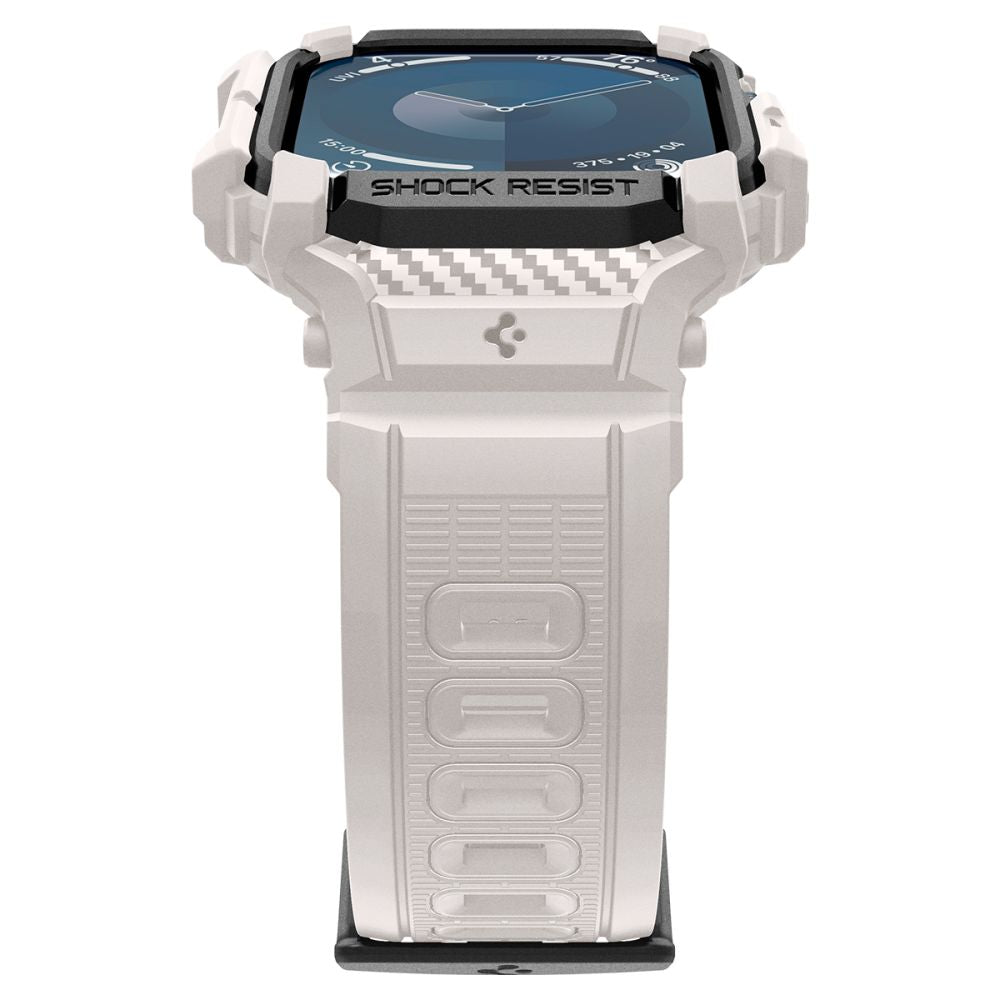 COQUE SPIGEN RUGGED ARMOR "PRO" POUR APPLE WATCH 10 (46 MM) DUNE BEIGE