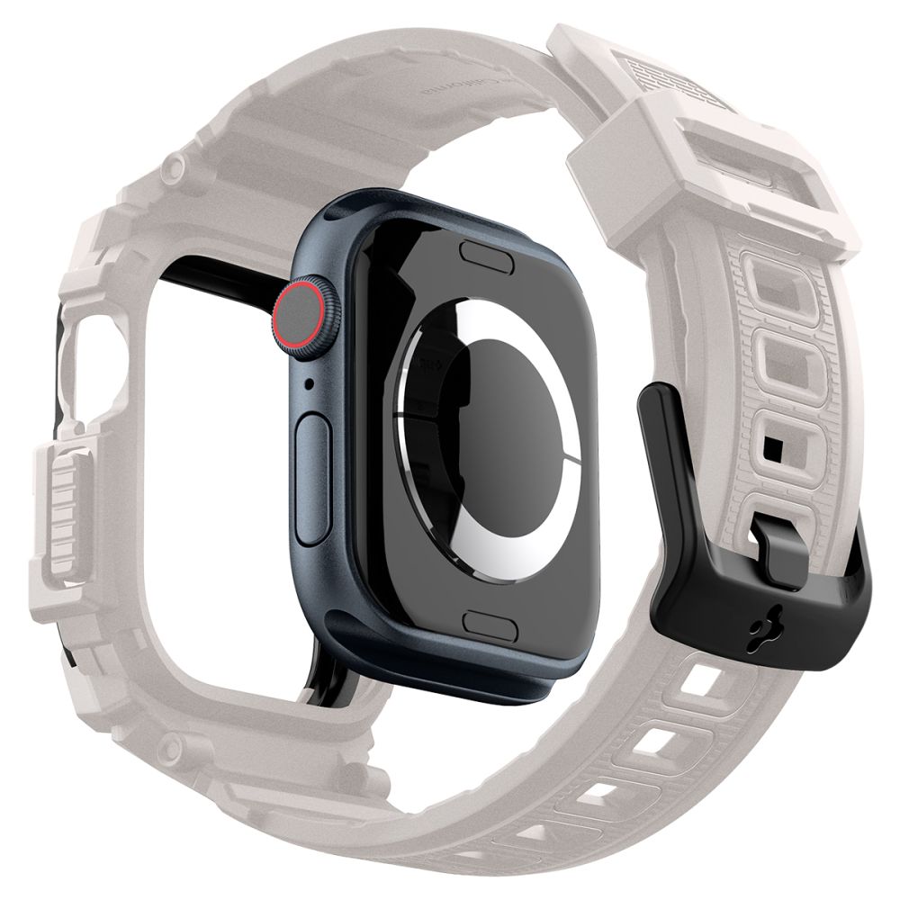 COQUE SPIGEN RUGGED ARMOR "PRO" POUR APPLE WATCH 10 (46 MM) DUNE BEIGE