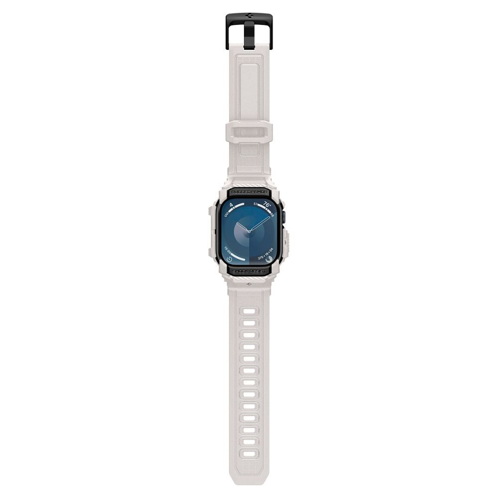 COQUE SPIGEN RUGGED ARMOR "PRO" POUR APPLE WATCH 10 (46 MM) DUNE BEIGE