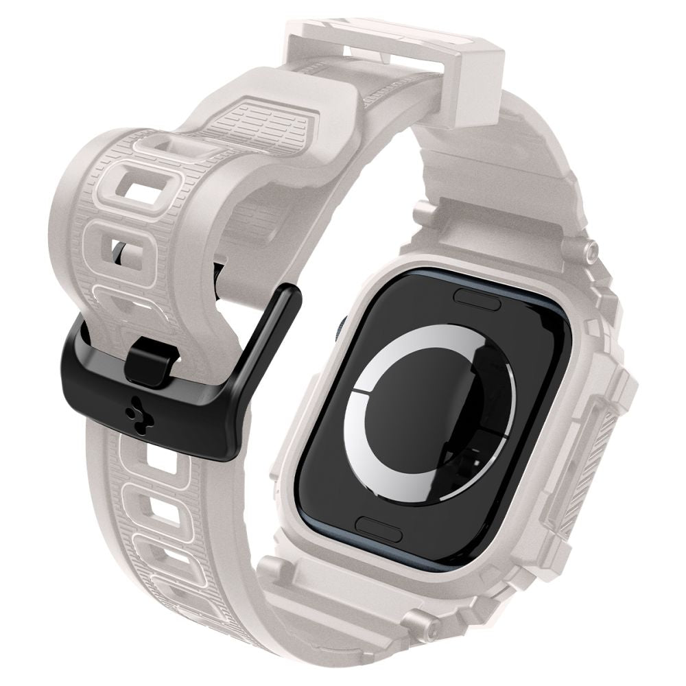 COQUE SPIGEN RUGGED ARMOR "PRO" POUR APPLE WATCH 10 (46 MM) DUNE BEIGE