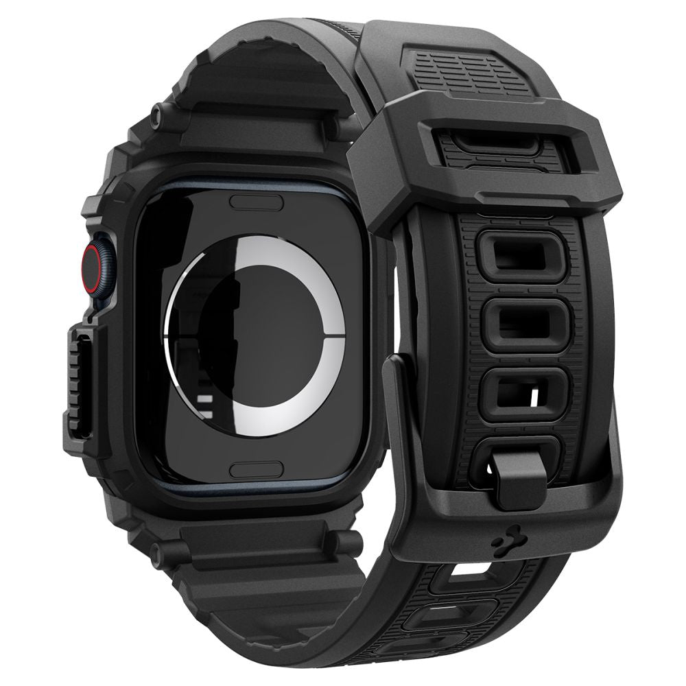 COQUE SPIGEN RUGGED ARMOR "PRO" APPLE WATCH 10 (46 MM) NOIR MATTE