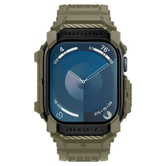 COQUE SPIGEN RUGGED ARMOR "PRO" APPLE WATCH 10 (46 MM) KHAKI VINTAGE
