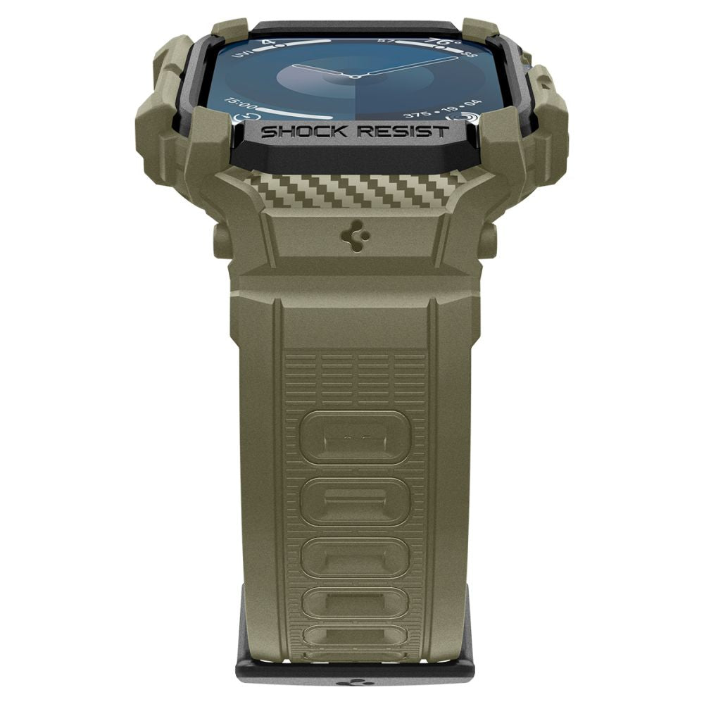 COQUE SPIGEN RUGGED ARMOR "PRO" APPLE WATCH 10 (46 MM) KHAKI VINTAGE