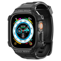BRACELET AVEC ÉTUI DE PROTECTION SPIGEN RUGGED ARMOR "PRO" POUR APPLE WATCH ULTRA 49 MM NOIR